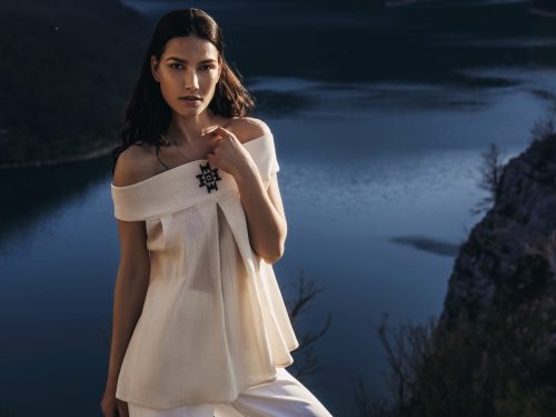 KRSTAŠICA Bardot Blouse