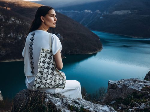 BUNAREVI 100% Cotton Tote Bag