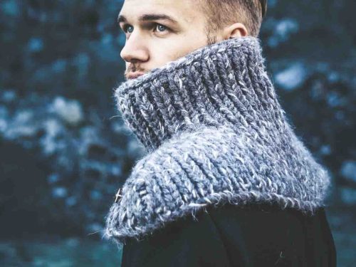 SUPERHERO 100% Natural Fibres Scarf